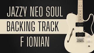 Video thumbnail of "Jazzy Neo Soul Groove Backing Track in F Ionian"