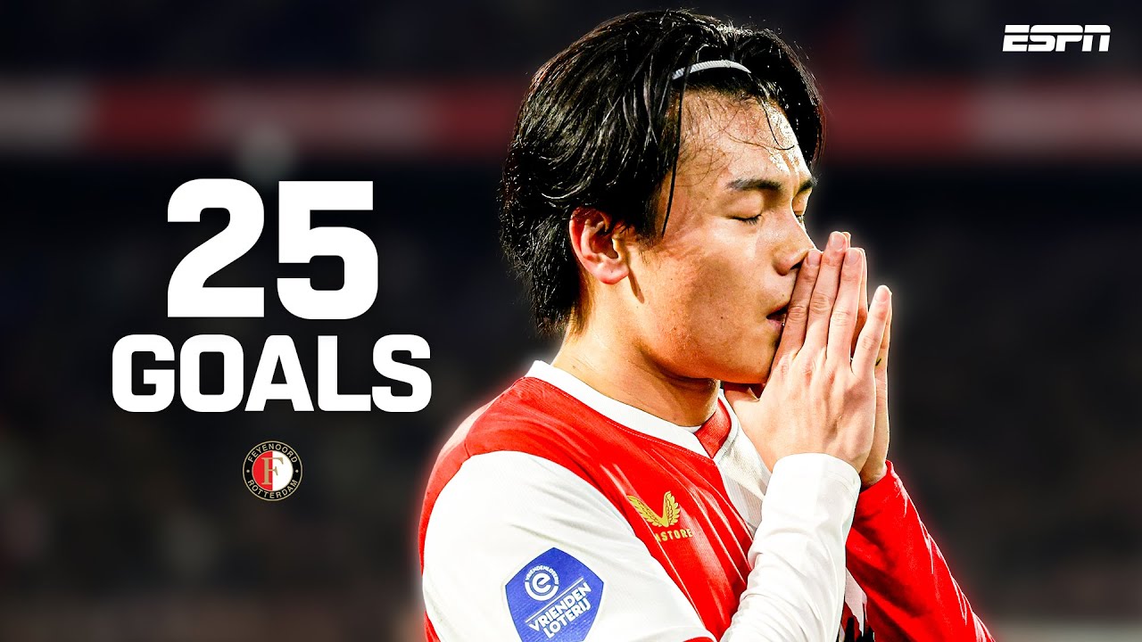 Alle 2️⃣5️⃣ GOALS van 𝐀𝐘𝐀𝐒𝐄 𝐔𝐄𝐃𝐀 🇯🇵🎯 | COMPILATIE