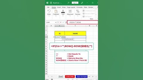 AUTOMATIC SERIAL NUMBER In Excel😎 #shorts #exceltricks #excelshortcutkeys #msexcel #exceltips 🔥