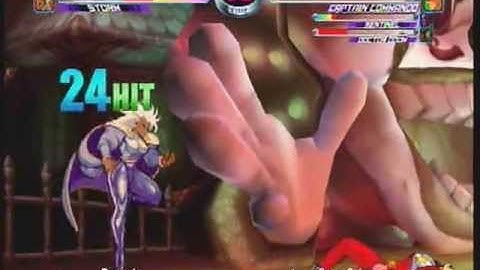 MvC2: Storm comeback vs 3 chars [Game Galaxy] .:7.8.13:.