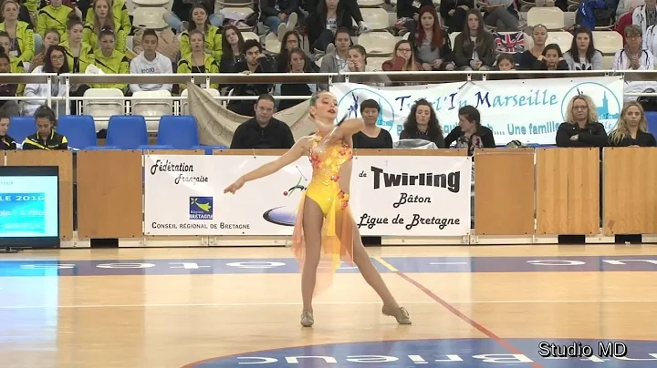 TWIRLING BATON FFTB 2016 - Finale N1 - Benjamine