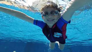 Teach your kid to swim with no stress