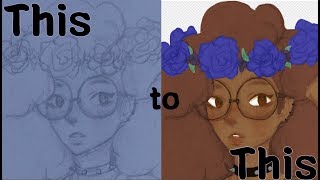 How to turn your TRADITIONAL art into DIGITAL art (no scanner, no problem!)