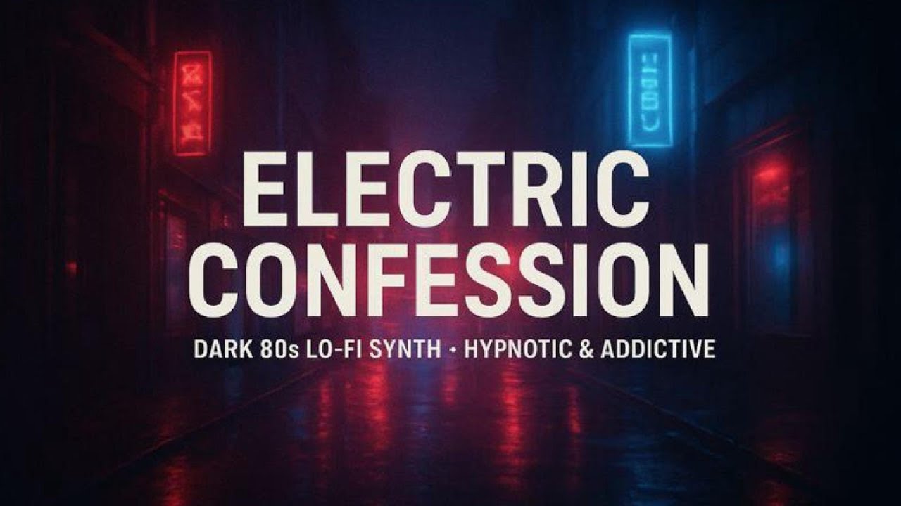 Electric Confession – 80s Dark Lo-Fi Synth | Hypnotic Baritone Vocals & Earworm Hooks
