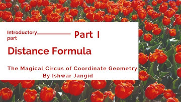 Distance Formula | Coordinate Geometry | Lecture 1