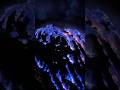 The Volcano That Burns Blue