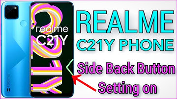 Realme C21Y Side back button setting on #rajuhelp24 #phone  #realme