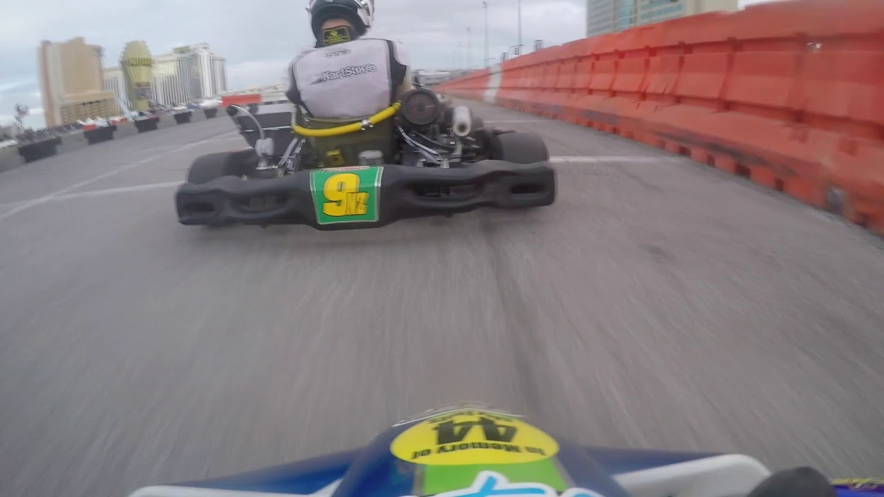 James Blair hit by Javier Gonzalez at SKUSA Super Nationals 2016