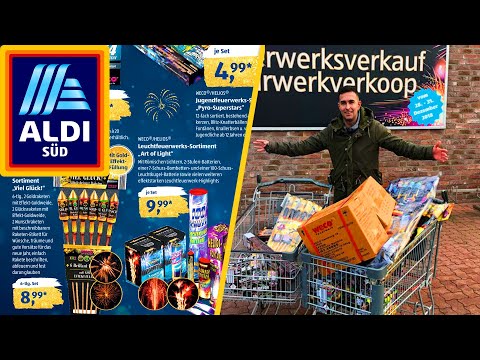 ALDI DUITSLAND VERKOOPT DIT NIEUWE VUURWERK DIT JAAR!