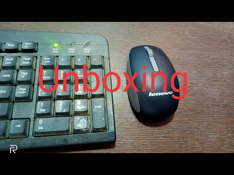 Lenovo Wireless Mouse N100 Unboxing And Review