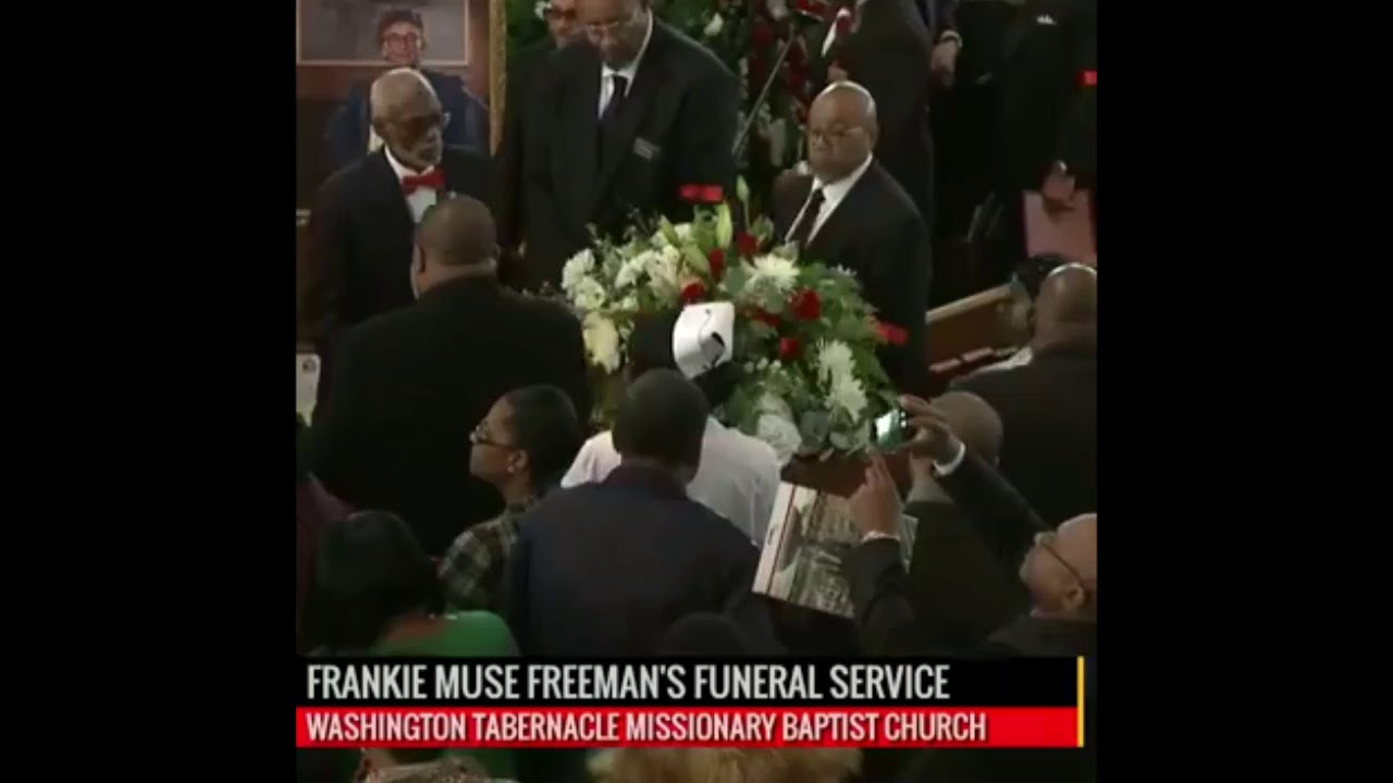 "Just A Closer Walk With Thee": Frankie Muse Freeman Funeral - YouTube