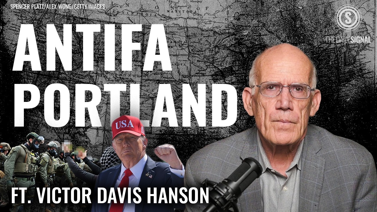 Victor Davis Hanson: Portland Is Held Hostage by Antifa—But It Doesn't Want Trump’s Help - YouTube