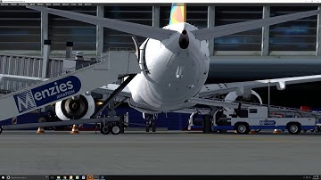 RNAV Approach RW10, TNCM, Princess Juliana... Long Landing