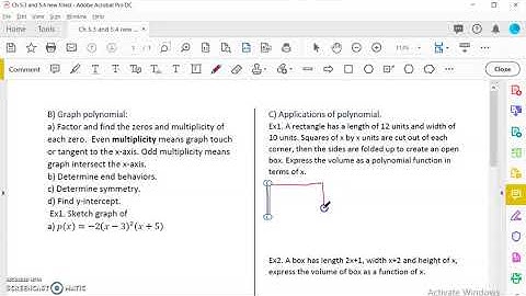 OpenStax College Algebra Ch 5.3 Graph Polynomial functions # 3