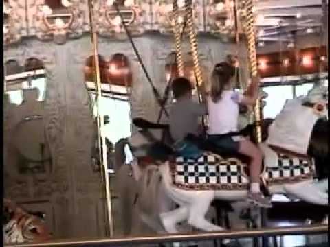 Danielle On the Spokane Carousel