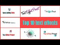 New Trending Text Effect Preset || New Text Animation Preset 2025 || Text Effect Preset 2025