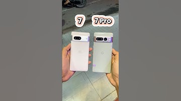 Google Pixel 7 Vs Google Pixel 7 Pro || Camera Zoom Test! #shorts