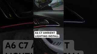 A6 C7 Interior Transformation
