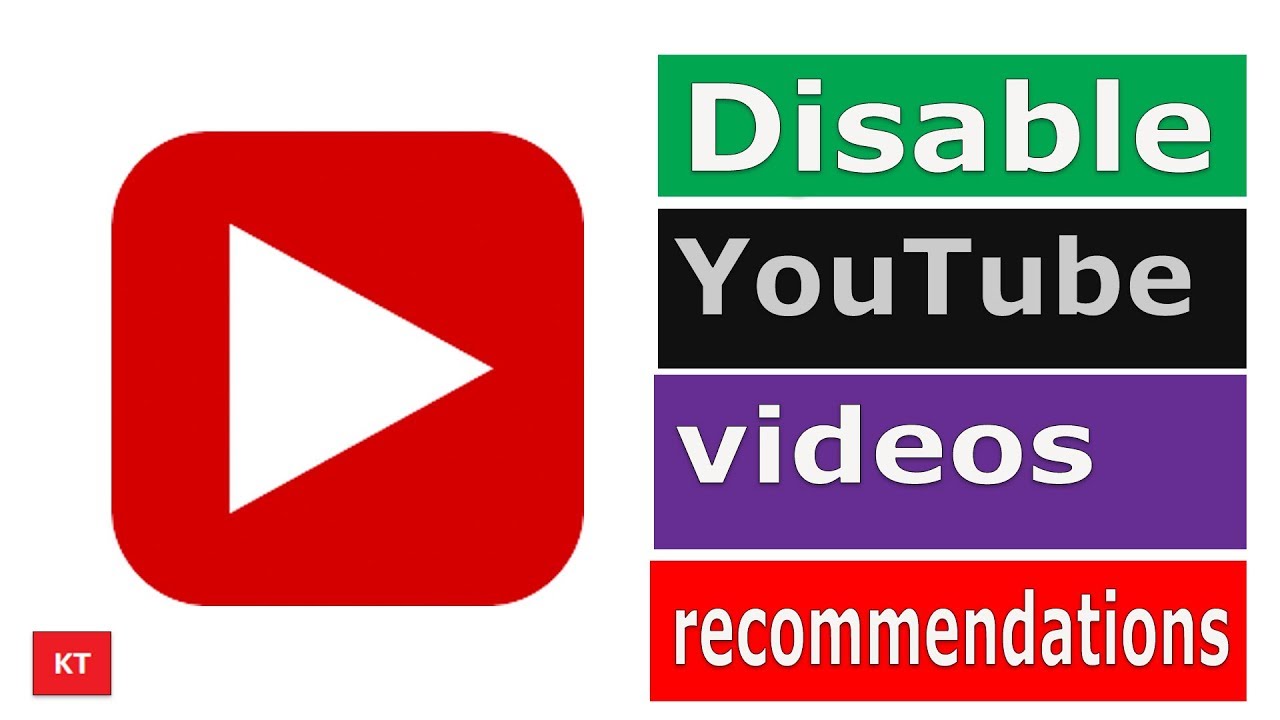 How Do You Turn Off Recommended Videos On YouTube YouTube