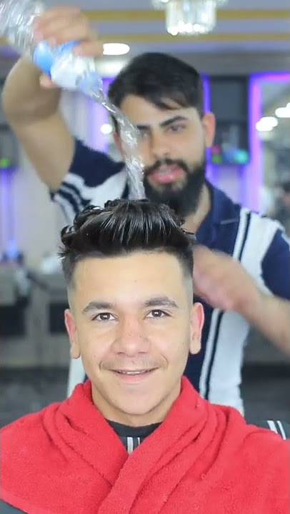 ‏أول مرة استشوار حلو مع الكوافير محمد نور 😜😜