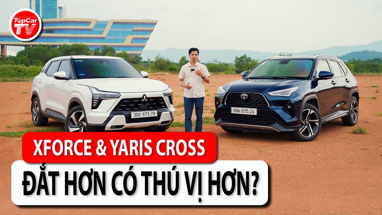 So sánh Mitsubishi Xforce Ultimate & Toyota Yaris Cross - Lựa chọn nào đáng tiền hơn? | TIPCAR TV