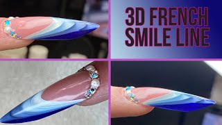 : 3D French Smile Line - Step-by-Step Of The Latest Nail Trend!