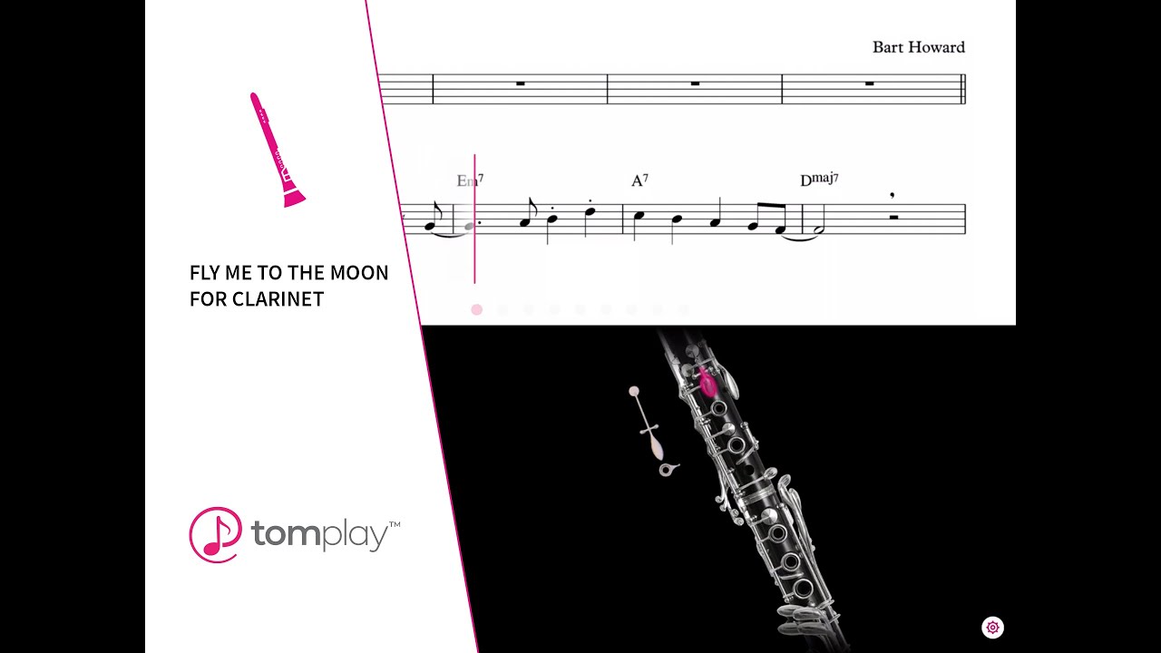 Frank Sinatra's Fly Me to the Moon - Clarinet Sheet Music 🎶