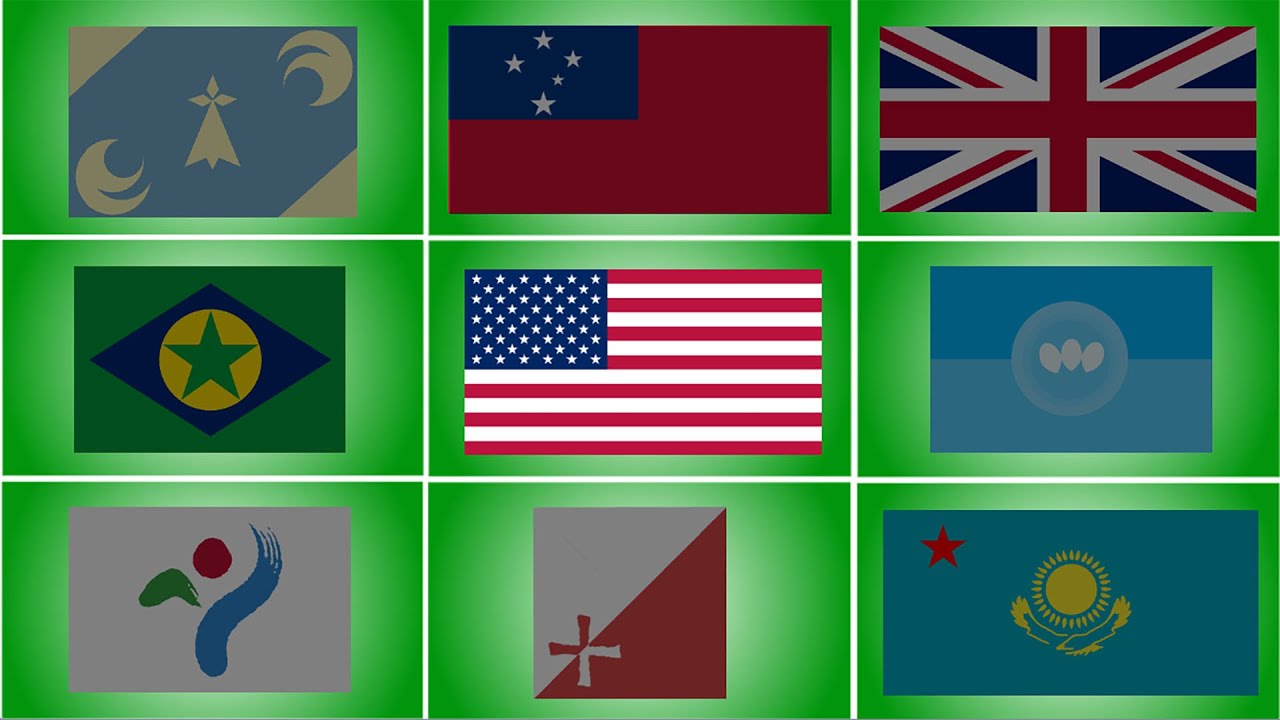 Official Challenge Flag Band: Flag Band Party Season 2 (2) | World Flag ...