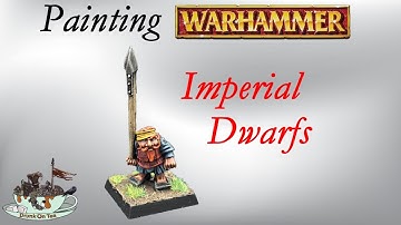 Painting a Classic Warhammer Imperial Dwarf FAST and EASY