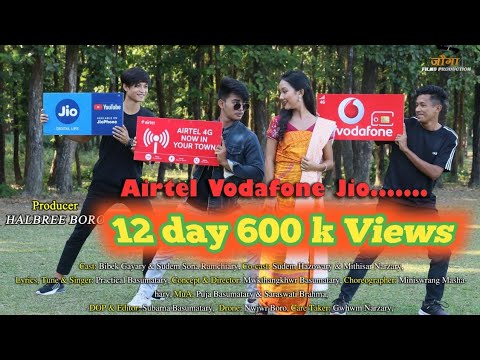 Airtel Vodafone Jio  Official A Bodo Romantic Music Video