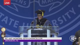 NC A&T honors chancellor, celebrates Founders Day