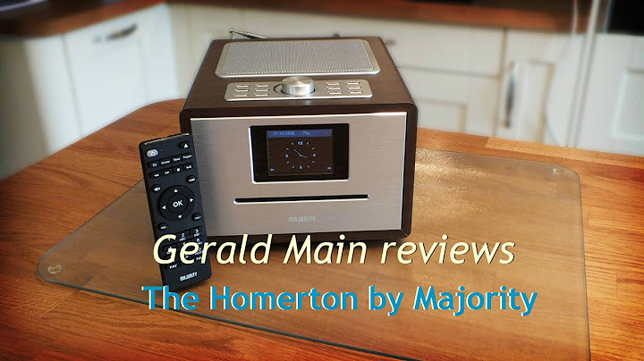 Homerton Internet Radio and Sound System by Majority reviewed by Gerald Main