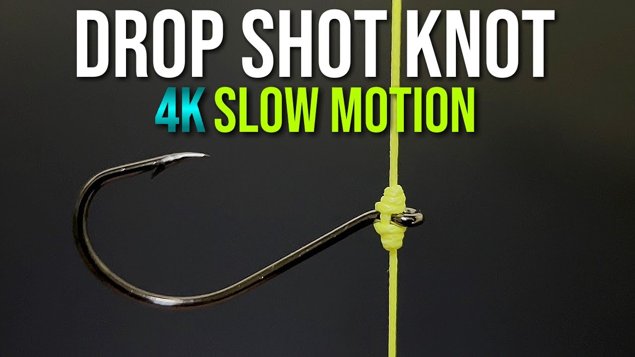 How to Tie a DROP SHOT KNOT!, Knot Easy! Series