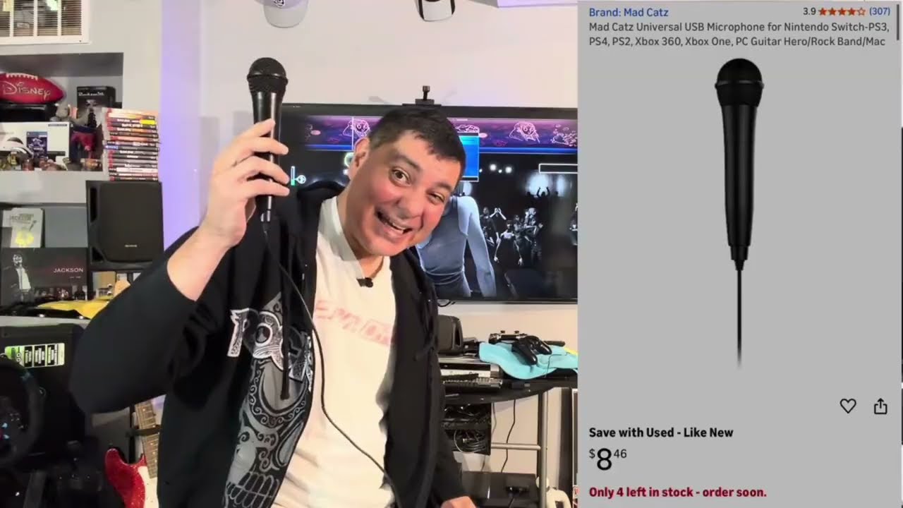 Best Microphones for Rockband 4 PS4 / PS5. My thoughts & tests