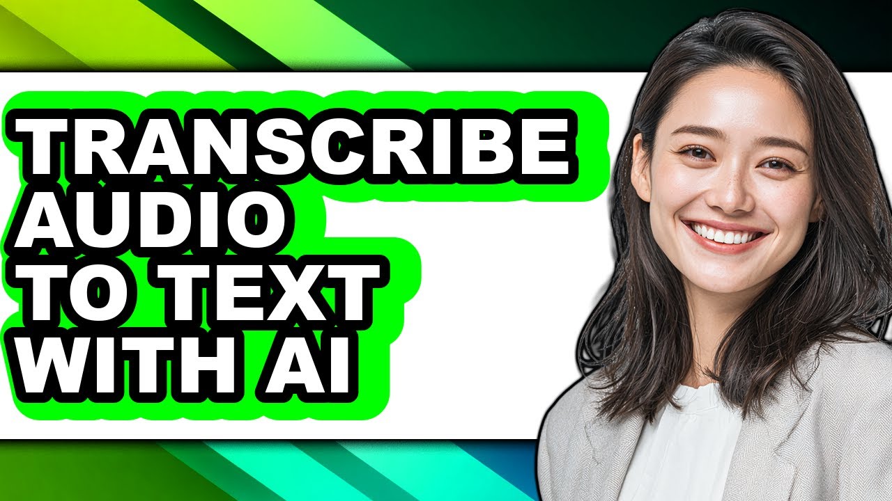 How to Transcribe Audio to Text with Ai (updated)