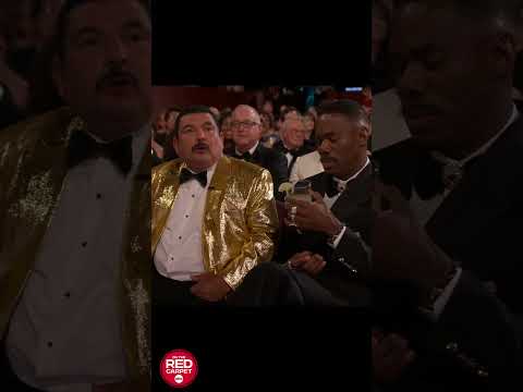 Guillermo provides everyone with a drink at the Oscars, including his \