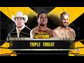 WWE 2k16 интерконтинентальный пояс 3 men Larry Zbyszko - Christian - JBL третий бой