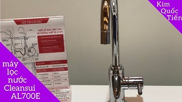 KIMQUOCTIEN.COM I Trải nghiệm máy lọc nước Cleansui A101E Mitsubishi made in Japan