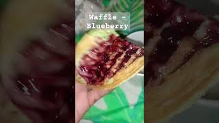 Waffle - Blueberry food worldwide singaporefoodie