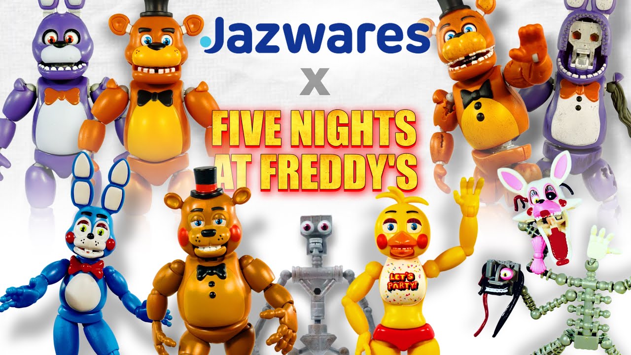 ЛУЧШИЕ фигурки FNAF из когда-либо выпущенных! (ОБЗОР Five Nights at Freddy’s от Jazware)