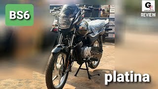 BS6 Bajaj Platina 100 Comfortec | detailed review | features | specs | price 