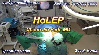 중년 남성의 고민 전립선 비대증 치료법 : HoLEP