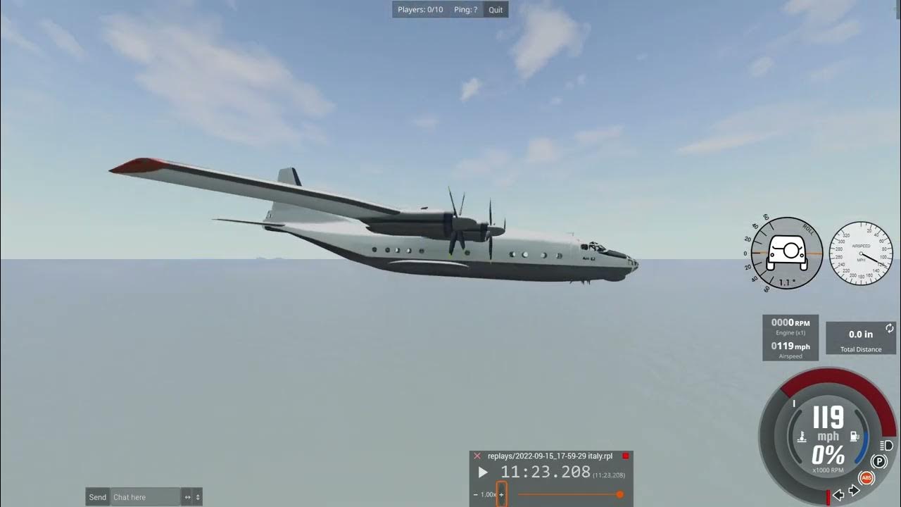 Landing A Plane in BeamNG.fly YouTube