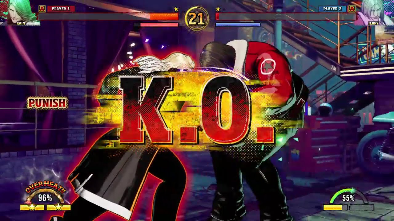 FATAL FURY: City of the Wolves Kain vs Terry