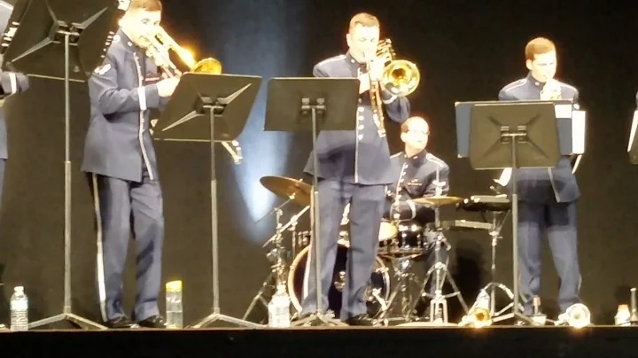 Casey Dodd drum solo AF Brass