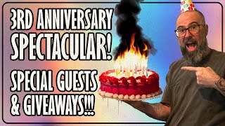 3rd Anniversary YouTube Party! With Giveaways & Special Guests!