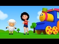 Bob le train | Mary avait un petit agneau | Comptines | 3D Rhymes For Kids | Mary Had A Little Lamb