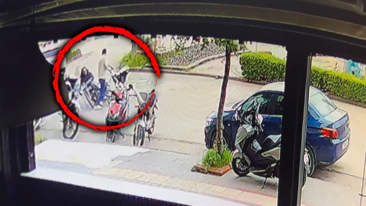 Father And Baby Injured When Motorbike Collides With Dad Pushing Stroller