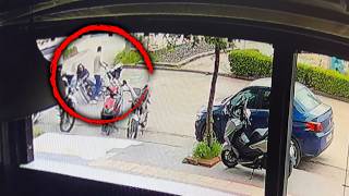 Father And Baby Injured When Motorbike Collides With Dad Pushing Stroller
