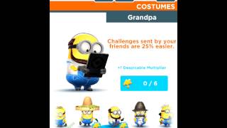 Grandpa Costume: Minion Rush Despicable Me screenshot 4